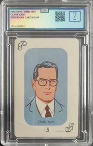 Juego de cartas Whiteman Superman 1966 Clark Kent CGA 8 - Imagen 1 de 2