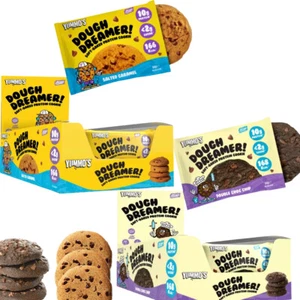 Yummo's Dough Dreamer Double Chocolate Chip & Salted Caramel Soft-Baked Protein - Picture 1 of 4