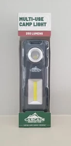 Cascade Mountain Tech 250 L LED Multi-Use Camp Light, Three Positioning Features - Picture 1 of 2