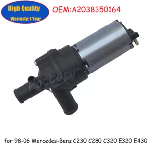 Auxiliary Water Pump for 98-06 Mercedes-Benz C230 C280 C320 E320 E430 CLK320 - Foto 1 di 8