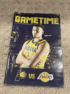 November 24, 2021 Lakers At Pacers — LeBron James — Game Program - Picture 1 of 2