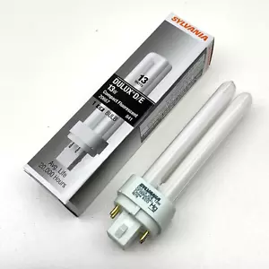 (4-Pack) Sylvania CF13DD/E/841/ECO Fluorescent 13W Light Bulb 4100K 4-Pin G24q1 - Picture 1 of 8