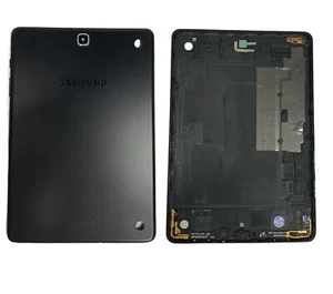 Original Samsung Tab-A (T555) Akkudeckel + Kameralinse Neu Schwarz (GH98-37368D) - Bild 1 von 1
