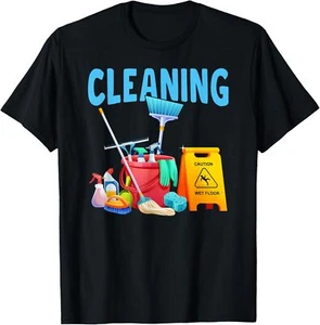 Cleaning Housekeeping Expert Housekeeper Cleaner T-Shirt Hoodie - Picture 1 of 13