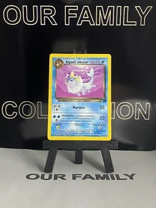 French Pokémon Card Aquali Obscur Nonholo LP 45/82 ( Dark Vaporeon ) - Picture 1 of 6