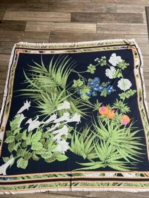 Authentique coupon tissu Jersey de soie Leonard - Photo 1/4