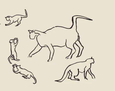 Impresión en lienzo de gatos Henri Gaudier Brzeska 16 x 20 Foto 1 de 4