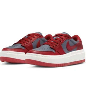 NIKE AIR JORDAN 1 Elevate Low 'Varsity Red' taglia UK 6/US 8,5/EUR40 DH7004-116 - Foto 1 di 11