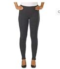 Lady Hathaway Women's Comfort French Terry Legging (Charcoal, Med