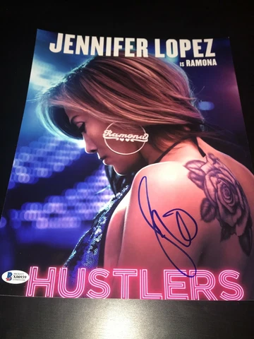 JENNIFER LOPEZ SIGNED AUTOGRAPH 11x14 PHOTO HUSTLERS SEXY BECKETT BAS COA AUTO Cover