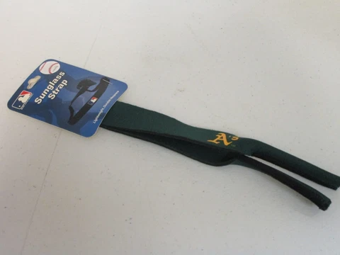 Oakland Athletics 16" Neoprene Sunglasses Strap (MLB Licensed) Croakies Cover