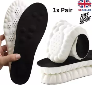Memory Foam Schuheinlagen für Herren Damen Running Trainer Innensohlen Fußeinlagen - Bild 1 von 13