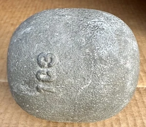 Large Heavy 1C3 5.75 # Lead Bullet Egg Sinker Fishing Weight Trotline Deep Sea - Picture 1 of 4
