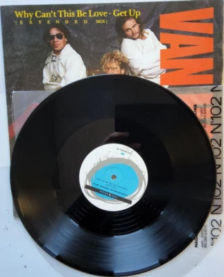Van Halen – Why Can't This Be Love (Extended Mix) 12" vinyl record 1986 - Image 1 of 4