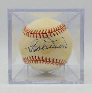 BOBBY DOERR Boston Red Sox Signed Baseball Rawlings (Bobby Brown Pres) JSA COA