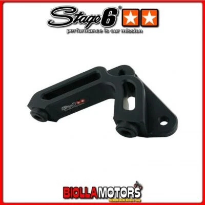 S6-127ET001 ADATTATORE PINZA FRENO STAGE6 R/T 4 PISTONCINI PER MALAGUTI F12 CON  - Immagine 1 di 4