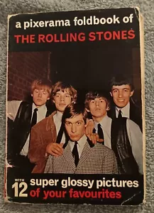 Rolling Stones - Pixerama Novelty Fold-Out Pocket Book. 1964. - Foto 1 di 4