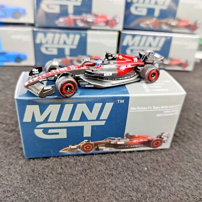 MINI GT ALFA ROMEO F1 C43 #77 VALTTERI BOTTAS AUSTRALIAN GP 2023 1:64 NUOVO.B - Immagine 1 di 4