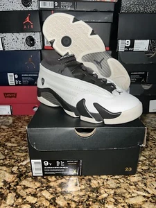 2015 Air Jordan 14 Retro Low Premium GG SZ 9 Phantom Pewter 807510-027 - Picture 1 of 5