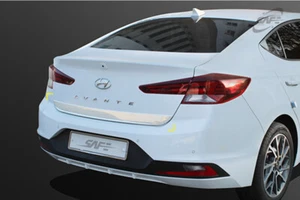 SAFE Chrome Trunk Garnish Molding for 2019 Hyundai Elantra 4door Sedan - Picture 1 of 9