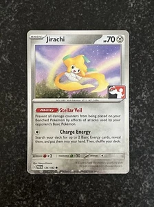 Jirachi Holo Pokemon Prize Pack Series 5 Promo Pokemon Card Play! Stamp 126/182 - Picture 1 of 2