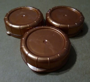 Replacement Glass Milk Bottle Lids 48mm Caps for Libbey & Stan-Pac, 3 Copper - Picture 1 of 3