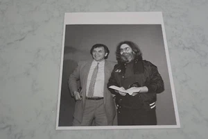 Jerry Garcia & Bill - 8 x 10 Original Print - Backstage Picture - Cool and Rare! - Picture 1 of 4