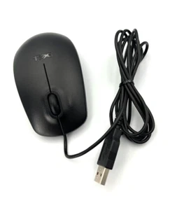 Genuine Dell 09RRC7 USB Wired Optical Mouse Black MS111-L Scroll Wheel Tested - Picture 1 of 10