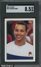2009-10 Topps #321 Stephen Curry Warriors RC Rookie SGC 8.5 " LOOKS MINT "