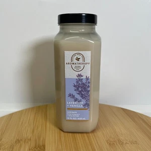Bath & Body Works Aromatherapy Lavender Vanilla Luxe Bubble Bath 15 oz Shea - Picture 1 of 6