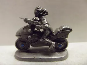 1991 RAL PARTHA ZINN PP1305 MOTORRAD MIT FAHRER D.SUMMERS ? - Bild 1 von 3