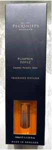Pecksniff's PUMPKIN TOPAZ Fragrance Reed Diffuser  3.3 oz - Picture 1 of 2