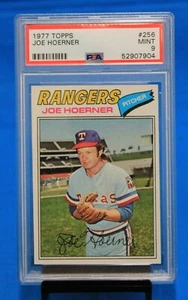 1977 TOPPS # 256 Joe Hoerner PSA 9 MINT # 52907904 TEXAS RANGERS !!! - Picture 1 of 2