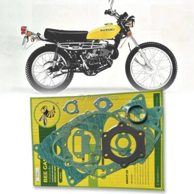 SUZUKI TS185A GASKET COMPLETE SET ENGINE PART TS 185A Part Vintage Motorcycle 2T Foto 1 de 4
