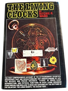 The Living Clocks by Ritchie R. Ward 1971 Hardcover 1st Edition Chronobiology - Imagen 1 de 9