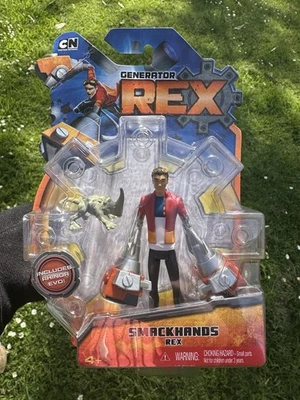 Figura de acción Generator Rex con Evo Cartoon Network Mattel 2009 súper rara Foto 1 de 4