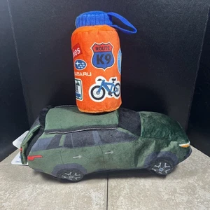 Subaru Outback Chewbaru Outback Dog Toy Water Bottle Car Crinkle Squeakers (B) - Picture 1 of 4