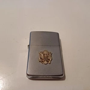 Vintage ZIPPO 1988 IV Used LIGHTER petrol US army USA eagle - Picture 1 of 15