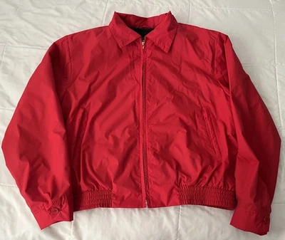 1950s McGregor Anti Freeze 44 Red Rebel Without a Cause James Dean Nylon - Image 1 of 4