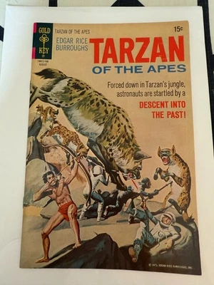 Tarzan of the Apes #202, (1971, Gold Key): Descent into the Past! 10012-108 - Image 1 of 4