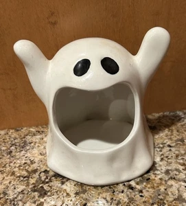 Vollmond Einrichtung Halloween Keramik Geist Küche Schwamm Scrubby Halter - Bild 1 von 7