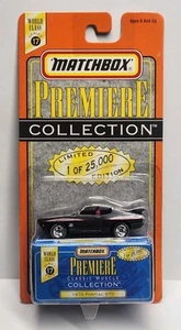 1997 Matchbox Premiere Classic Muscle Collection Charcoal Grey 1970 Pontiac GTO - Picture 1 of 4