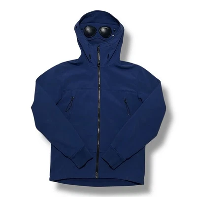 CP Company Blue CP Shell R Goggle Jacket  Size 48 (M) - Image 1 of 4