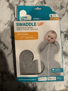 Love to Dream Swaddle UP Self-Soothing Sleep Wrap -     gray  -  S (8-13lbs)  - Picture 1 of 2