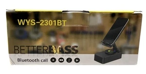 BETTERBASS HAUT-PARLEUR D'APPEL BLUETOOTH MODÈLE : WYS-2301BT ! (AZP026665) - Photo 1 sur 6