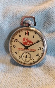 RARO Orologio da Tasca Vintage International Harvester IHC Pubblicità Dozer TD-24 - Foto 1 di 5
