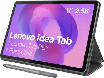 Lenovo - Idea Tab con Tab Pen - Tablet 11" - 128GB - Gris Luna Foto 1 de 4
