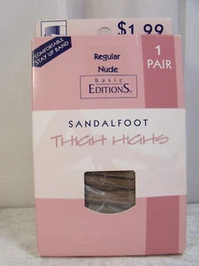 Banda para mantenerse cómoda desnuda regular hasta los muslos sándalo Basic Editions - Imagen 1 de 2