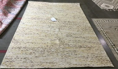 YELLOW / IVORY 6' X 9' Flaw in Rug, Reduced Price 1172663065 MRB904D-6 - Изображение 1 из 3