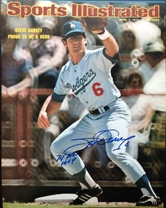 Steve Garvey Signed Sports Illustrated 11x14 Cover Photo LA Dodgers 4/7/1975 - Picture 1 of 1